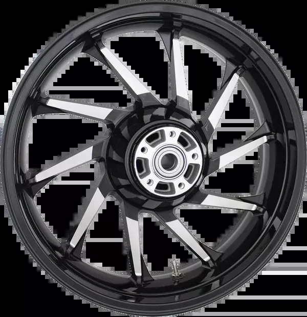 Coastal Moto Wheel - Hurricane 3D - Rear - Single Disc/Without ABS - Black - 18x5.5 - '09+ FL