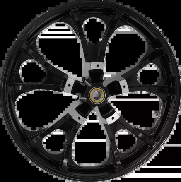 Coastal Moto Wheel - Largo 3D - Front - Dual Disc/Without ABS - Black - 21x3.5