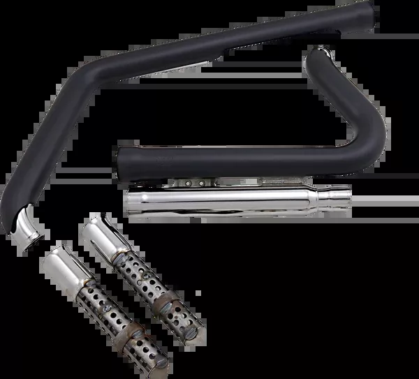 Cobra 909 Exhaust – Black – ’12-’17 Softail