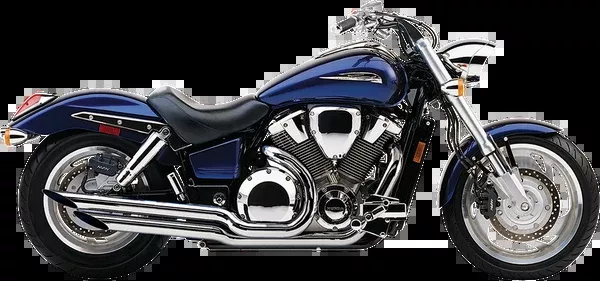Cobra Angled Slashcut Exhaust – Chrome – VTX1800C/F
