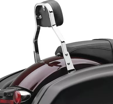 Cobra Boulevard Exhaust 602-2030 Detachable Backrest Kit - Mini - Chrome