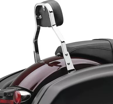 Cobra Boulevard Exhaust 602-2031 Detachable Backrest Kit - Mini - Chrome