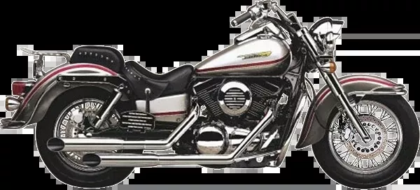 Cobra Classic Deluxe Exhaust – Chrome – VN1500