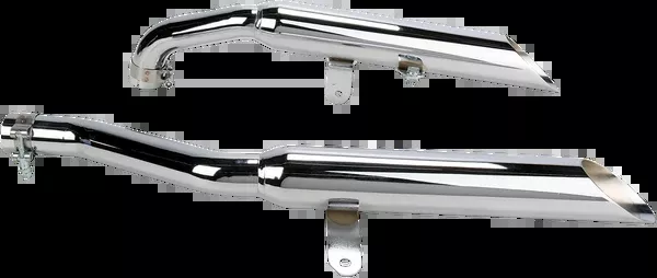 Cobra Complete Slip-On Mufflers – Slash-Cut – XV700/750/1100
