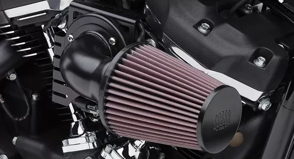 Cobra Cone Air Intake – Black – Softail