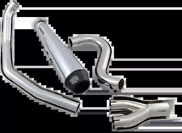 Cobra El Diablo Exhaust – Chrome – ’88-’06 Softail