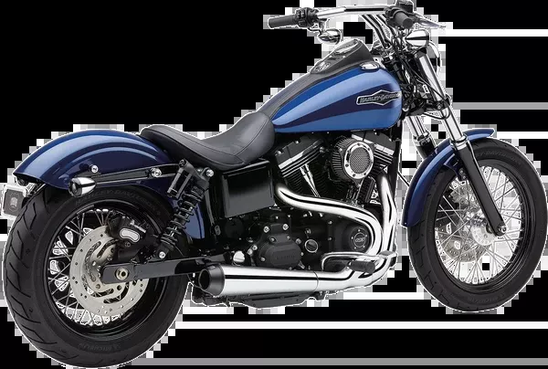 Cobra El Diablo Exhaust System - Chrome - 4"