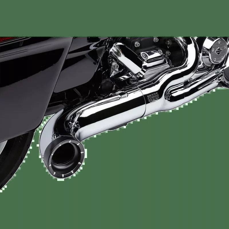 Cobra Exhaust 2:1 With Tip FLH
