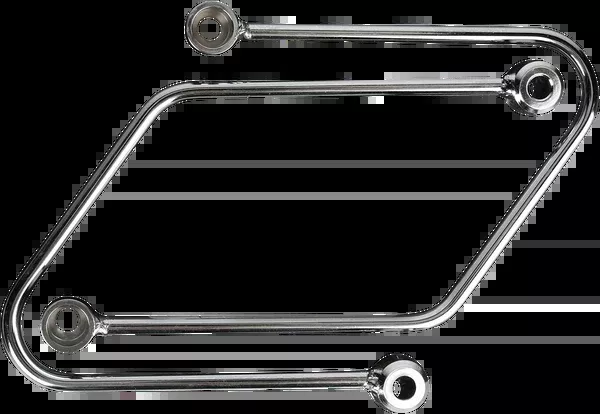 Cobra Saddlebag Supports – Chrome – Honda VT750 ’01-’07