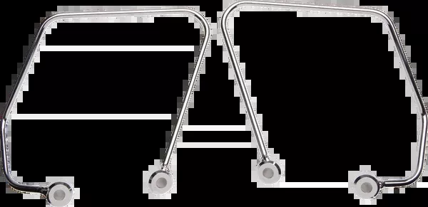 Cobra Saddlebag Supports – Chrome – Honda VT750 ’10-’13