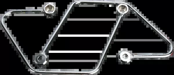 Cobra Saddlebag Supports – Chrome – Honda VT750C ’04-’16