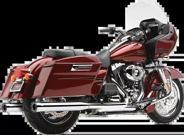 Cobra Slip-On Mufflers With Race-Pro Tips – 3″ – Chrome – ’95-’16 FLHT