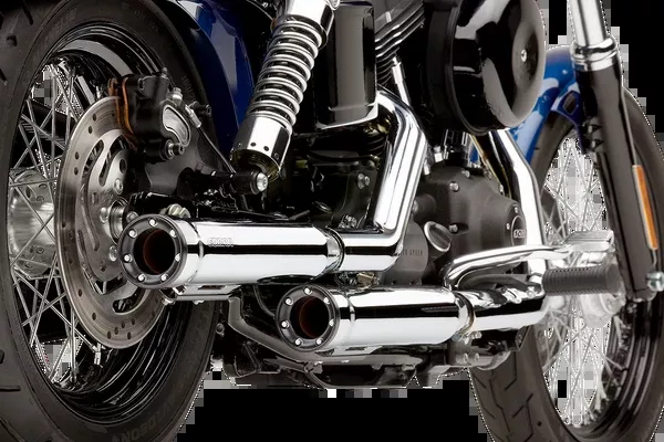 Cobra Slip-On Mufflers With Race-Pro Tips – 3″ – Chrome – FXD ’91-’17