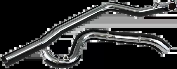 Cobra True Dual Headpipes - Black - '07-'08 FL