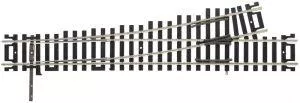 Code 100 Mark V #4 Turnout - LeftAtlas Train HO Scale