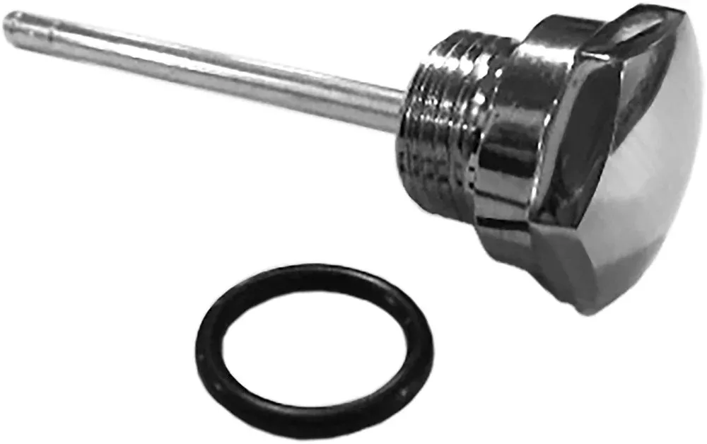 Colony Machine Trans.dipstick Chrome Plated Dyna – 9861-2 For Harley Softail / Dyna / Super 1987-2006