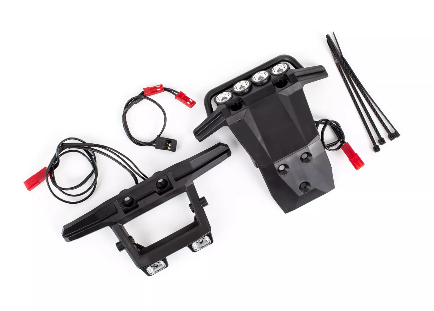Complete LED Light Set (Includes Front & Rear Bumpers with LED Light Bar, Rear LED Harness, & BEC Y-Harness) (Fits 4WD Stampede)