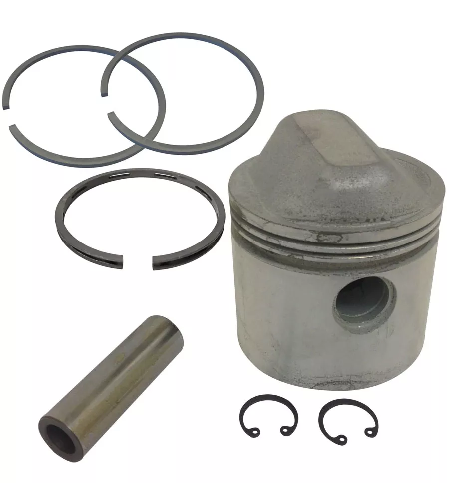 Complete Piston Kit with Rings One-Piece Oil Ring | Harley 900cc Sportsters
