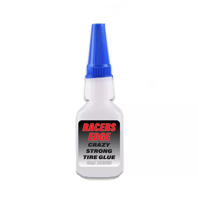 Crazy Strong Tire Glue, Thin 20g w/Pin Cap and Tips