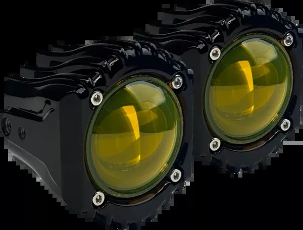 Custom Dynamics Fog Lights Shark Demon – High Performance LED – Yellow