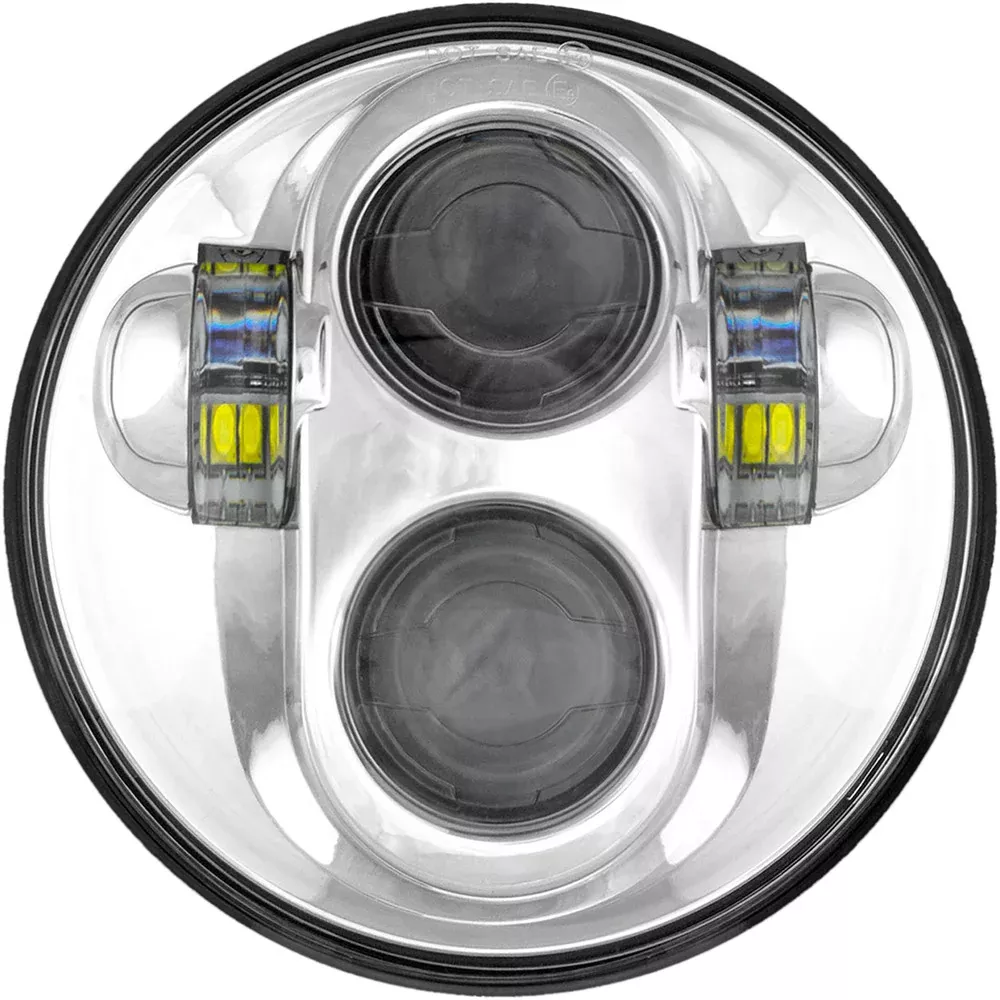 Cyron Headlight 5.75" Chrome - ABIG5-A6KC
