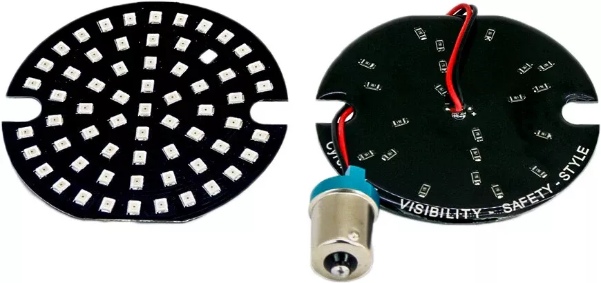 Cyron LED Turn Signal Inserts 3" 1156 RED - AC1156PFR