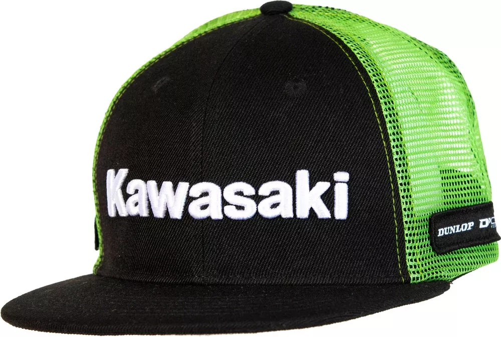 D’cor Visuals D-Cor Kawasaki HAT Line Snapback Black – 70-133-1