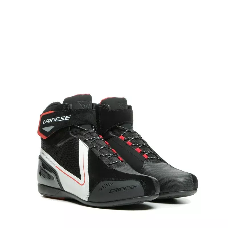 Dainese Energyca D-WP Shoes Black/White/Red (43)