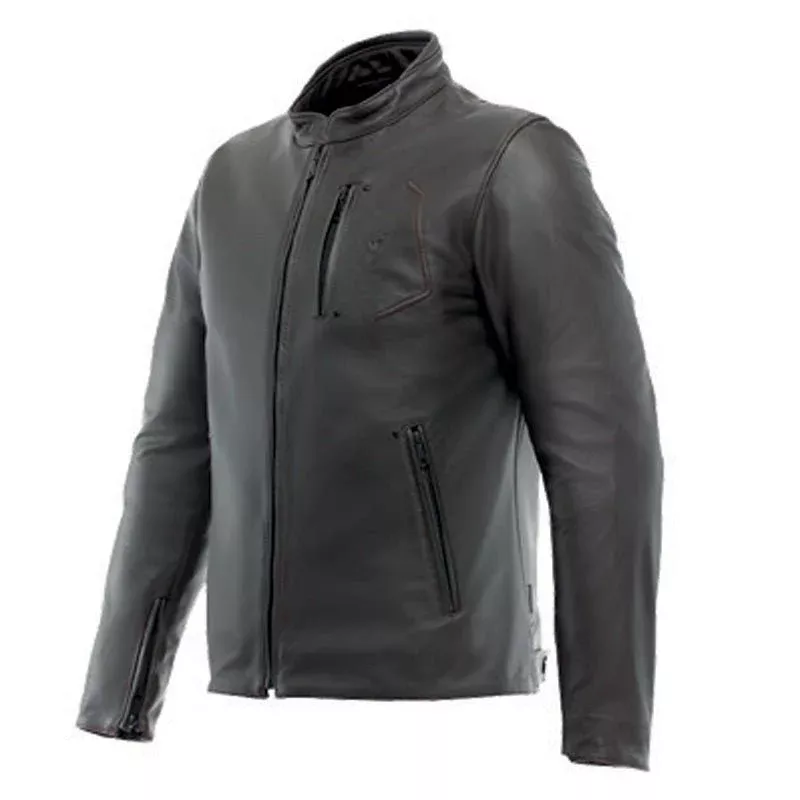 Dainese Fulcro QDF Leather Jacket Brown 60