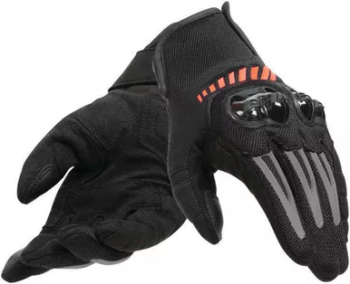 Dainese Mig 3 Air Tex Black Red Gloves