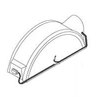 Demco 5737 Right Fender Flare Assembly