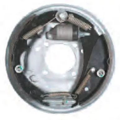 Demco SB40716M 10" x 2.25" Free-Backing Galvanized LH Brake Assembly