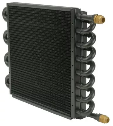 Derale Cooling 15300 Tube and Fin Cooler Core, Black