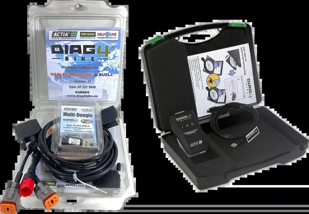 Diag4 Bike Serial Diagnostic System Software With Bluetooth Interface – AT 531 5091