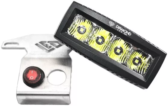 Diamond LED Motorcycle Light Bar With Battery Universal – UDBK1