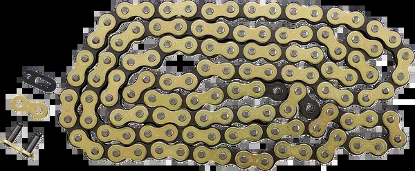 DID 520 MX – High-Performance Motorcycle Chain – 120 Links – Gold/Black