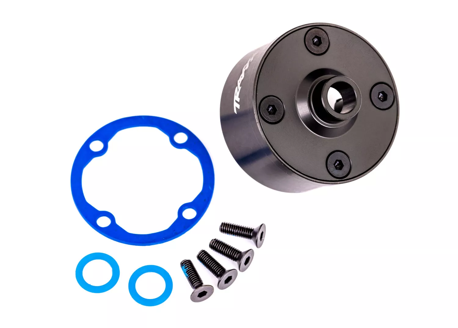 Differential Carrier (Aluminum) w/ Bushing, O-Rings (2), Ring Gear Gasket