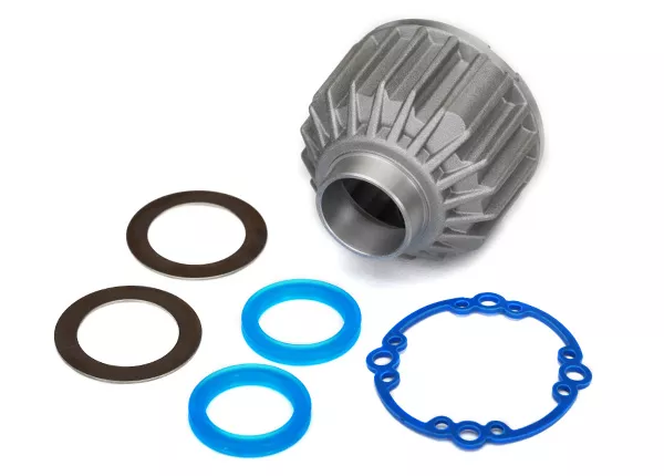 Differential Carrier (Aluminum), X-Maxx (Requires TRA7783X Spider Gear Shaft)