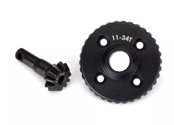 Differential Ring Gear & Pinion Gear (Machined), TRX-4 & TRX-6