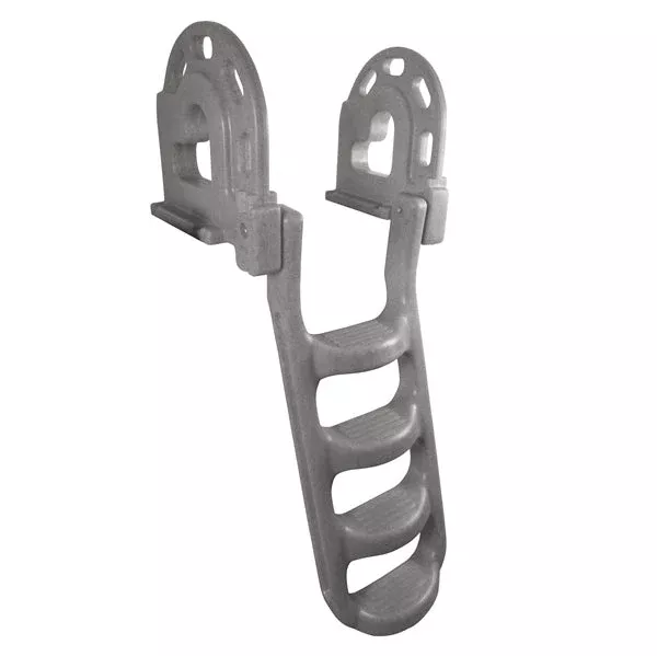 Dock Edge Molded Folding Ladder