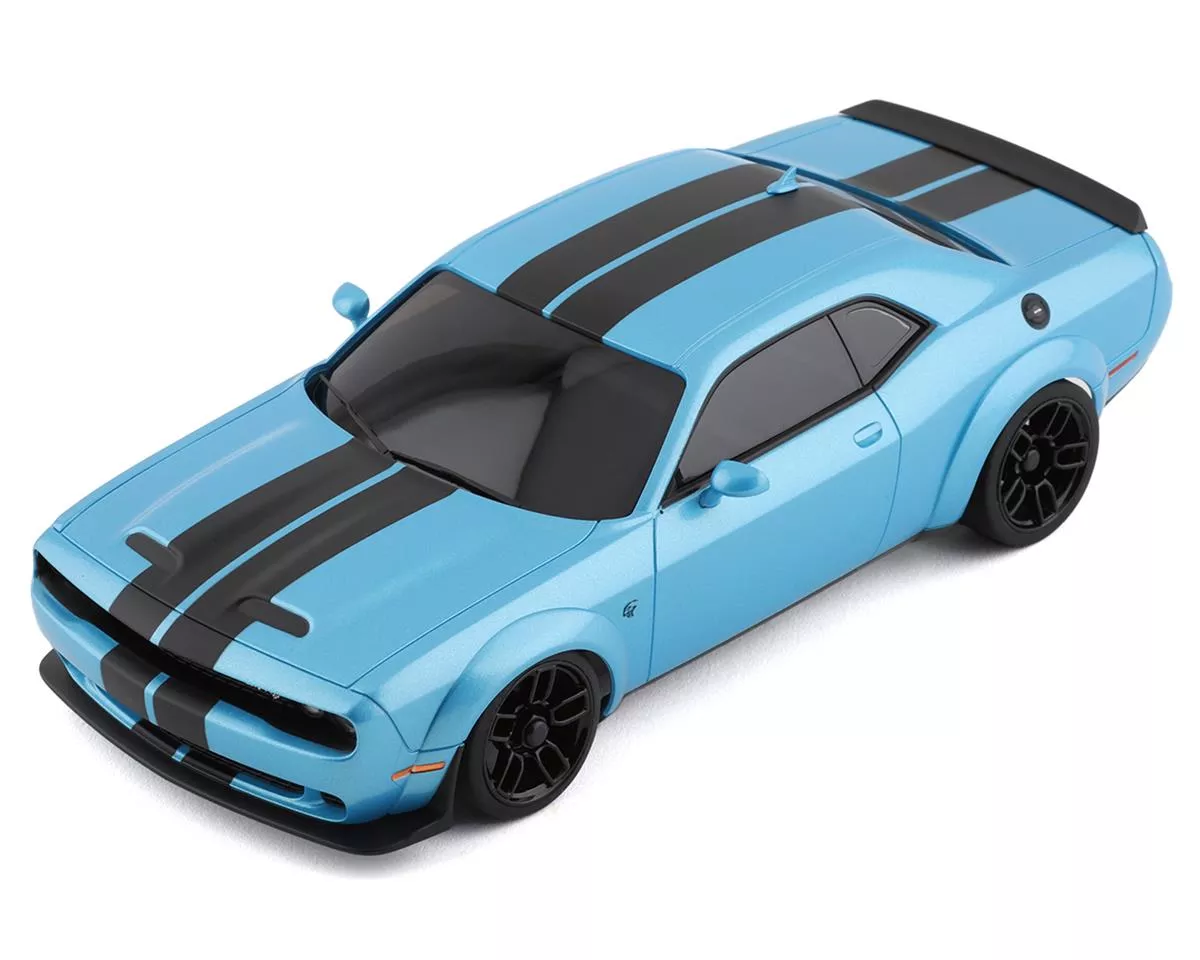 Dodge Challenger SRT Hellcat Redeye Body (Blue) for Mini-Z MA020 Chassis