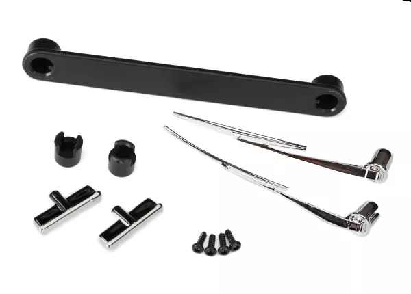 Door Handles, Windshield Wipers, Retainers & Hardware (for TRX-4 #8010 Body)