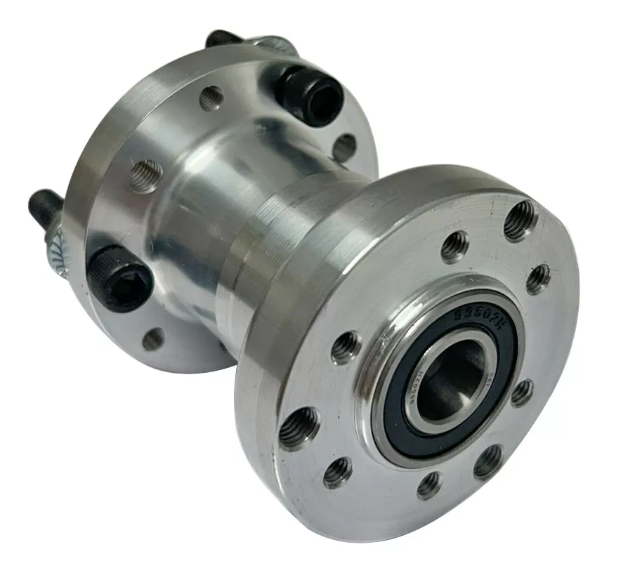 Double Flange Wheel Hub 2.5″ & 58mm Bolt Circles | Single-Use Hub*