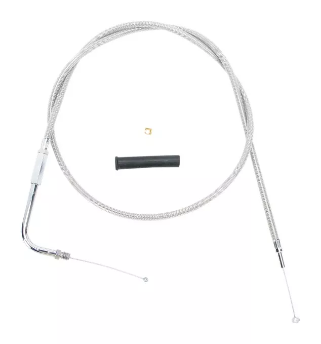 Drag Specialties Alternative Length Throttle Cable For Harley 1974-1980