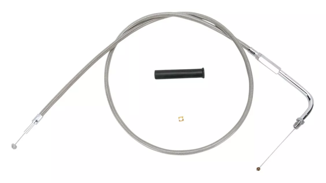 Drag Specialties Alternative Length Throttle Cable For Harley 1981-1989