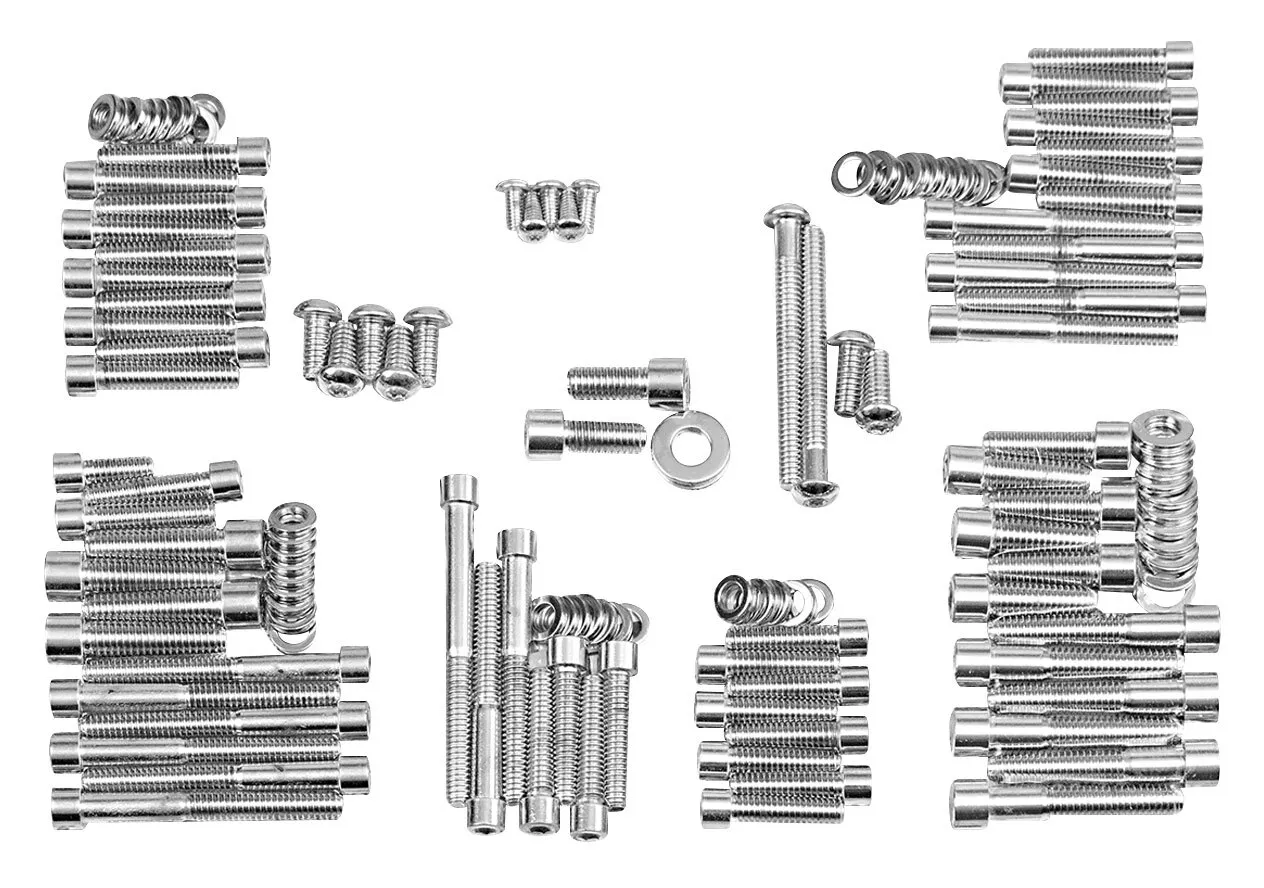 Drag Specialties Complete Motor & Transmission Hardware Kit For Harley Twin Cam 1999-2004