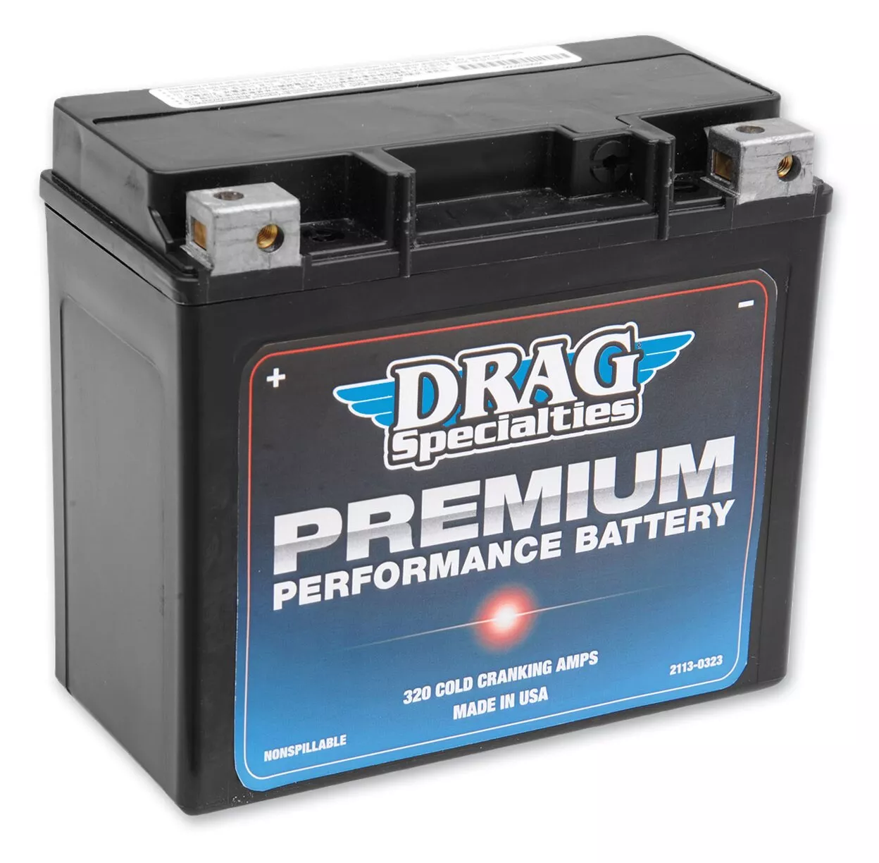 Drag Specialties GYZ20H Premium Performance AGM Battery For Harley 1974-2000
