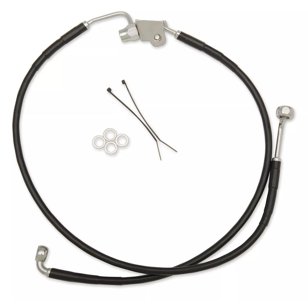 Drag Specialties Rear Brake Line Kit For Non-ABS Harley Touring 2008