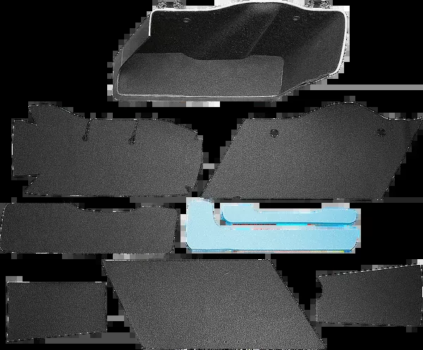Drag Specialties Seats Saddlebag Lining Kit – Black – FL ’93-’13