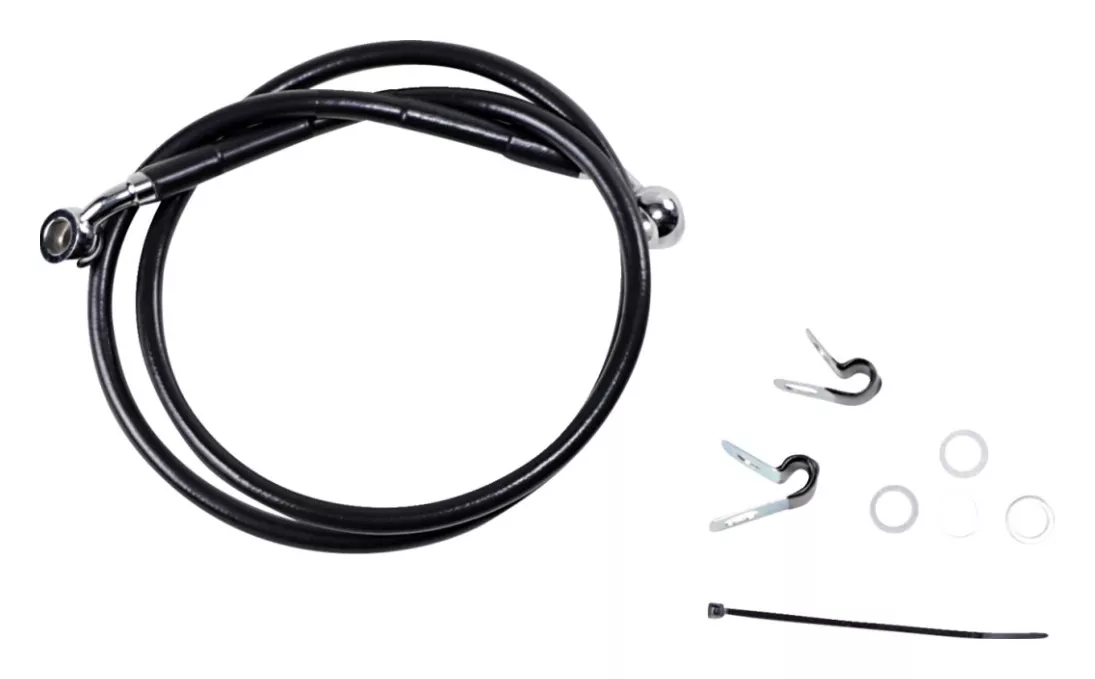 Drag Specialties Standard Length Front Brake Line Kit For Harley Sportster 2004-2013
